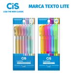 Kit Marca Texto Cis Lumini Lite Tons Pastel ou Neon