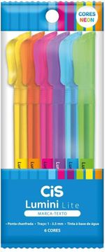 Kit Marca Texto Cis Lumini Lite Tons Pastel ou Neon