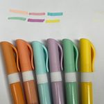Kit Marca Texto Cis Lumini Lite Tons Pastel ou Neon