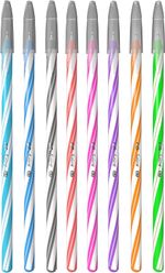 Kit Caneta Cis Spiro Gel Ponta Agulha Ultra Fina Corpo Longo 0.7mm
