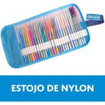 Kit 29 Caneta Cis Spiro Ponta Agulha Fina 0.7mm + Estojo Rollerset - Glow, Clean, Tradicional, Gem e Pro