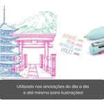 Caneta Pentel 4 em 1 Izee Retrátil Ponta Fina 0.7mm