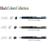 Kit 3 Caneta Pentel Premium Luxo Black Colors Ponta Fina 0.5mm Preta