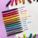Kit Brush Pentel Sign Pen - Tom Pastel - Neon - Colors - Tradicional - Coleção Completa