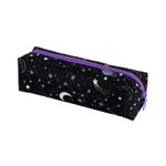 Estojo BRW Estampado de Poliéster - Coração Universo Xadrez