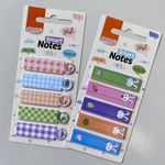 Marcador de Página Adesivo BRW Smart Notes Ursinho Coelho 5 Modelos - 20 Folhas cada - 12x44mm