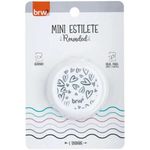 Mini Estilete Fofo BRW Decorado Rounded Redondo Tom Pastel