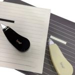 Corretivo em Fita BRW para papel Preto e Bege Off White 5mm x 3 metros