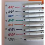 Marcador Quadro Branco BRW Slim Ponta Fina 1mm - Kit ou unidade