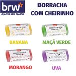 Borracha BRW com Cheirinho Transparente Perfumada - Kit ou unidade