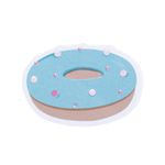 Bloco Notas Adesivas BRW Tutti Frutti - 30 Folhas - Smart Notes Fofo Docinho Lembretes 45mmx45mm