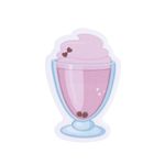 Bloco Notas Adesivas BRW Tutti Frutti - 30 Folhas - Smart Notes Fofo Docinho Lembretes 45mmx45mm