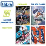 Caderno Universitário Tilibra Do It! Capa Dura Espiral - Sports 10 Matérias 160 Folhas