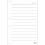 Refil Caderno Argolado Fichário 1/4 Tiliflex Tilibra Pautado - 96 Folhas