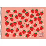 Caderno Cartografia e Desenho Tilibra Spice Capa Dura Espiral 80 Folhas