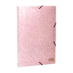 Pasta Dello Ofício com Aba Secrets Glitter Perfumada A4 - Kit ou Unidade