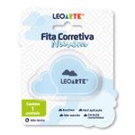 Fita Corretiva Nuvem LeoArte Fofa 8 Metros x 5mm - Tom Pastel