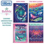 Caderno Tilibra Connect Bubble Fofo Espiral Universitário 10 Matérias 160 Folhas