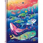 Caderno Tilibra Connect Bubble Fofo Espiral Universitário 10 Matérias 160 Folhas