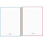 Caderno Universitário Tilibra Mellow Espiral 10 Matérias 160 Páginas Fofa