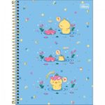 Caderno Universitário Tilibra Mellow Espiral 10 Matérias 160 Páginas Fofa