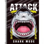 Caderno Universitário Masculino Tilibra 4FUN Connect Espiral 10 Matérias 160 Folhas