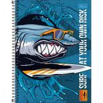 Caderno Universitário Masculino Tilibra 4FUN Connect Espiral 10 Matérias 160 Folhas