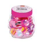 Pote Mini Borracha Fofa BRW Coração S2 - 24 unidades