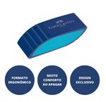 Borracha Faber Castell Bicolor - Kit ou Unidade