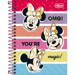 Caderneta Tilibra Minnie 1/8 Capa Dura Disney - 80 Folhas