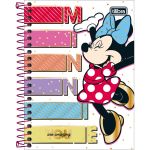 Caderneta Tilibra Minnie 1/8 Capa Dura Disney - 80 Folhas