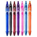 Caneta Bic Gelocity 0.7mm Ponta Fina em Gel Retrátil Cabo Emborrachado - Escrita Super Macia - Kit ou Unidade