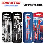 Kit Caneta Compactor Vip Time do Coração - Fortaleza Ceará Náutico Bahia Sport - Ponta Fina 0.7mm
