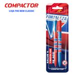 Kit Caneta Compactor Vip Time do Coração - Fortaleza Ceará Náutico Bahia Sport - Ponta Fina 0.7mm