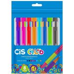 Caneta Cis Club Ponta Agulha 0.7mm - Kit ou Unidade