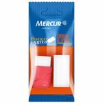 Kit Borracha Mercur TR18 Capa Protetora Plástica + Refil