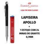 Lapiseira Faber Castell APOLLO 0.7mm - Escrita Contínua - Premium Luxo