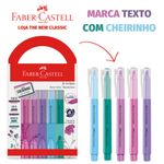 Kit Marca Texto Faber Castell com Cheirinho GRIFPEN - Aromaterapia
