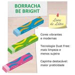 Borracha Faber Castell BE BRIGHT - com Capa Protetora de Papel