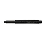 Caneta Faber Castell SUPERSOFT Ponta Média 1.0mm - Preta ou Kit com 3 Cores