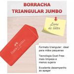 Borracha Faber Castell TRIANGULAR Jumbo