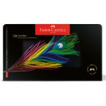 Lápis de Cor Faber Castell SUPERSOFT 120 Cores - Edição Especial Limitada com Estojo Metálico Lata