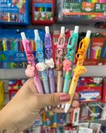 Lapiseira Cis Fantasia Animais 0.7mm - com Pingente Chaveiro Fofo