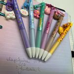 Lapiseira Cis Fantasia Animais 0.7mm - com Pingente Chaveiro Fofo