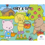 Livro de Colorir Cozy & Cute ou Cozy Moments Fofo