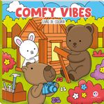 Livro de Colorir Comfy Vibes ou Dreamy & Cozy - Comfy Goods - 48 Páginas Fofas