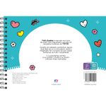 Livro de Colorir Fluffy Buddies 96 Páginas Capa Dura Encadernado Espiral