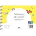 Livro de Colorir Cute Animals Fofo Capa Dura Espiral Encadernado 96 Páginas