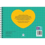 Livro de Colorir Cozy & Fluffy Capa Dura Verde Espiral Encadernado Fofo Ciranda Cultural Relaxar