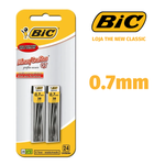 Kit Grafite Bic 0.7mm - 2 Estojos